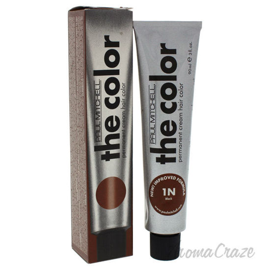 Picture of The Color Permanent Cream Hair Color 1N Black by Paul Mitchell for Unisex 3 oz Hair Color