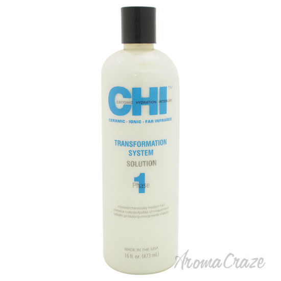 Picture of Transformation System Solution Phase 1 Colored Chemically Treated Hair by CHI for Unisex 16 oz Treatment