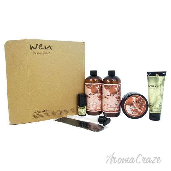 Picture of Wen Hair Care Deluxe Kit Pomegranate by Chaz Dean for Unisex 6 Pc Kit