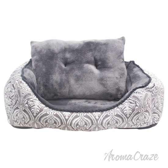 Picture of French Country Cuddler Pet Bed by Pet Maison for Unisex 24 x 36 x 12 Inch Pet Bed