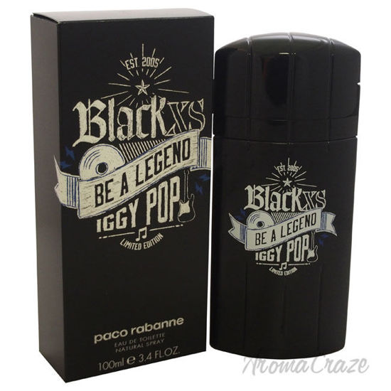Picture of Black XS Be A Legend Iggy Pop by Paco Rabanne for Men 3.4 oz EDT Spray 