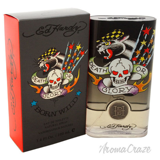 Picture of Ed Hardy Born Wild by Christian Audigier for Men 3.4 oz EDT Spray