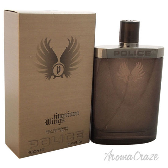 Picture of Titanium Wings by Police for Men 3.4 oz EDT Spray