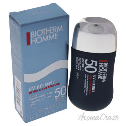 Picture of Homme UV Defense High Protection Fluid SPF 50 by Biotherm for Men 1.01 oz Sun Care