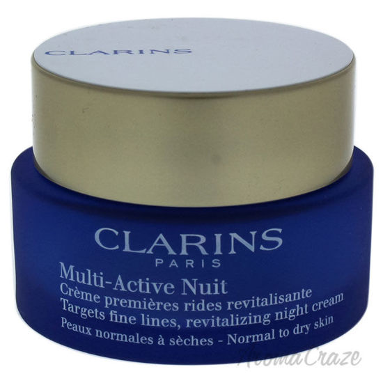 Picture of Multi Active Night Cream Normal to Dry Skin by Clarins for Unisex 1.7 oz Cream