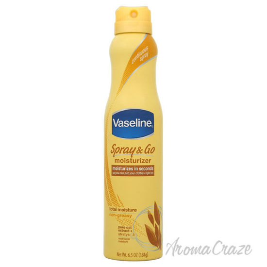 Picture of Spray & Go Moisturizer Total Moisture Non Greasy by Vaseline for Unisex 6.5 oz Moisturizer