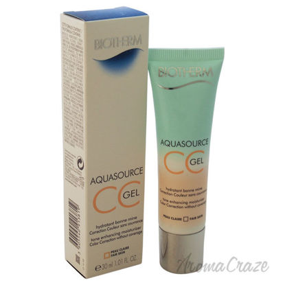 Picture of Aquasource CC Gel Tone Enhancing Moisturizer Color Correction Fair Skin by Biotherm for Women 1.01 oz Gel