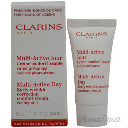 Picture of Multi Active Day Early Wrinkle Correction Comfort Cream For Dry Skin by Clarins for Unisex 5 ml Cream