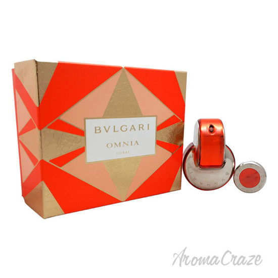 Picture of Bvlgari Omnia Coral by Bvlgari for Women 2 Pc Gift Set