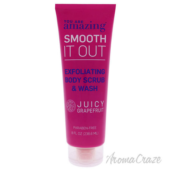 Picture of Hello Beautiful Skin Exfoliating Body Scrub and Wash Juicy Grapefruit by You Are Amazing for Women 8 oz Scrub