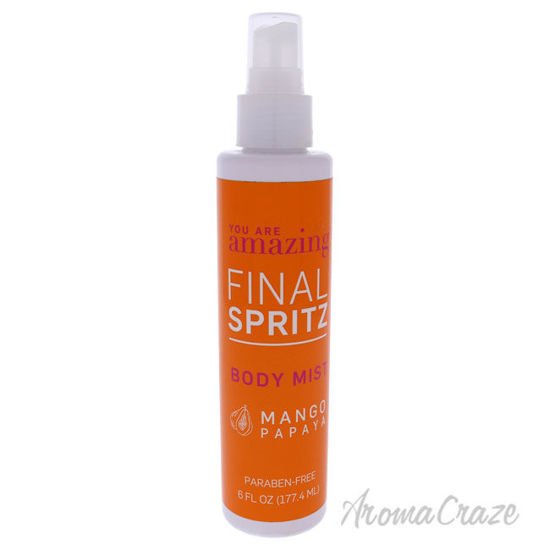 Picture of Final Spritz Body Mist Mango Papaya by You Are Amazing for Women 6 oz Body Mist