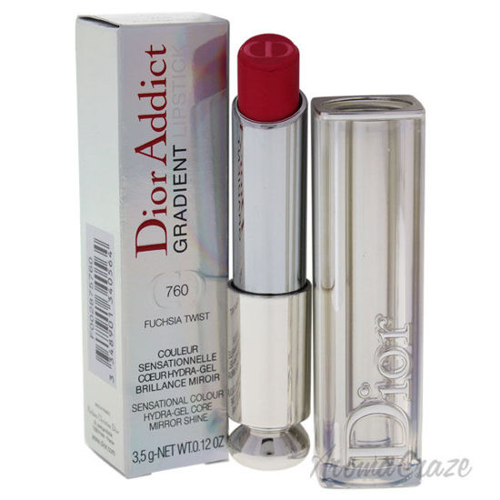 Picture of Dior Addict Gradient Lipstick 760 Fuchsia Twist by Christian Dior for Women 0.12 oz Lipstick
