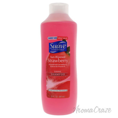 Picture of Sun Ripened Strawberry Shine Shampoo by Suave for Unisex 30 oz Shampoo
