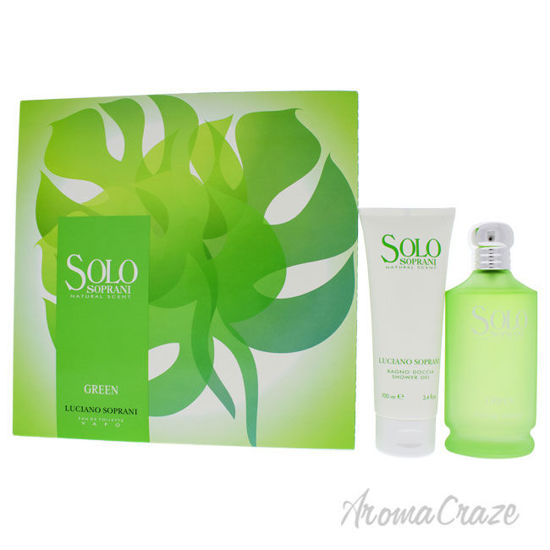 Picture of Solo Soprani Green by Luciano Soprani for Unisex 2 Pc Gift Set