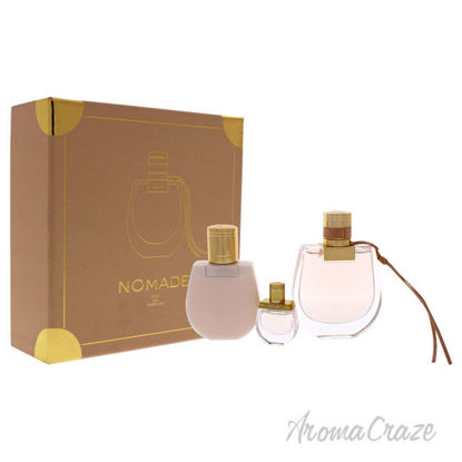 Picture of Nomade by Chloe for Women 3 Pc Gift Set 2.5oz EDP Spray, 5ml EDP Splash, 3.4oz Body Lotion