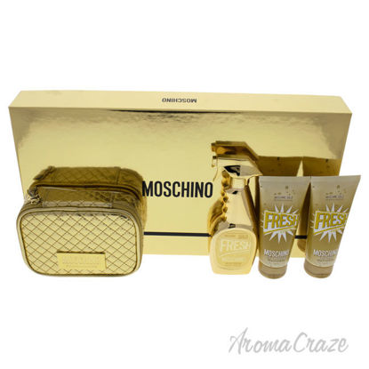 Picture of Moschino Gold Fresh Couture by Moschino for Women 4 Pc Gift Set 