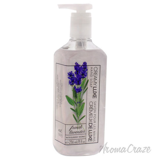 Picture of French Lavender Creamy Luxe Hand Soap by Bath and Body Works for Women 8 oz Soap