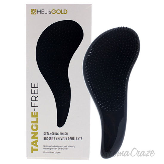 Picture of Tangle Free Brush White by Helis Gold for Unisex 1 Pc Hair Brush