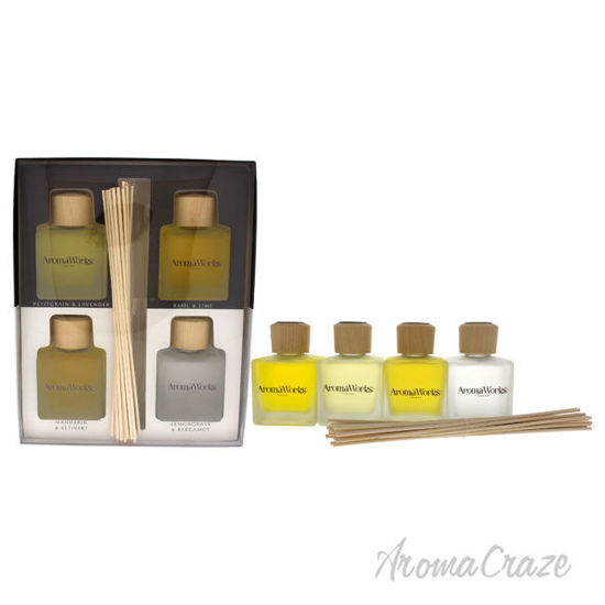 Picture of Light Range Reed Diffuser Set by Aromaworks for Unisex 4 Pc