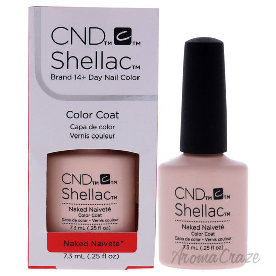 Picture of Shellac Nail Color Naked Naivete by CND for Women 0.25 oz Nail Polish