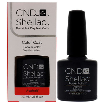Picture of Shellac Nail Color Asphalt by CND for Women 0.25 oz Nail Polish