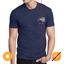 Picture of Men Crew Tee Wanderlsut Indigo by DelSol for Men 1 Pc T Shirt (Medium)
