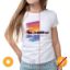 Picture of Girls Crew Tee Wild Horse White by DelSol for Women 1 Pc T Shirt (YM)