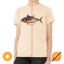 Picture of Men Crew Tee Big Fish Beige by DelSol for Men 1 Pc T Shirt (YL)