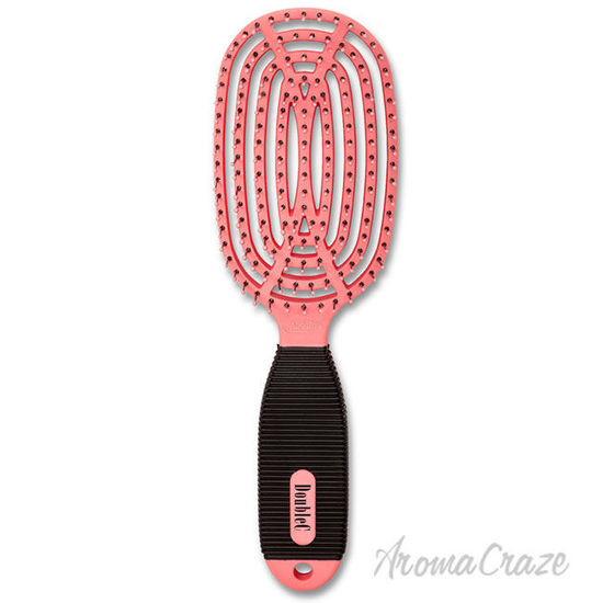 Picture of Patented DoubleC Detangling Brush Orange by NuWay 4Hair for Unisex 1 Pc Hair Brush