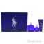 Picture of Polo Blue by Ralph Lauren for Men 3 Pc Gift Set 4.2oz EDT Spray, 1.36oz EDT Spray, 3.4oz Vitamin Enriched Shower Gel