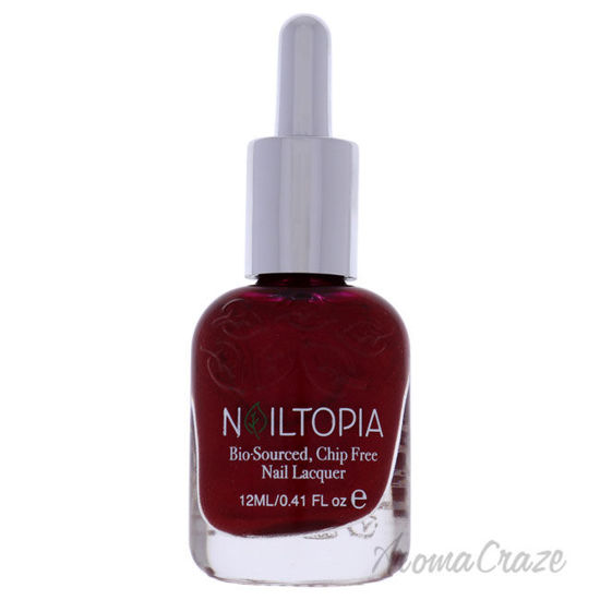 Picture of Bio Sourced Chip Free Nail Lacquer Run Now Wine Later by Nailtopia for Women 0.41 oz Nail Polish
