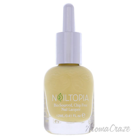 Picture of Bio Sourced Chip Free Nail Lacquer Mellow Yellow by Nailtopia for Women 0.41 oz Nail Polish