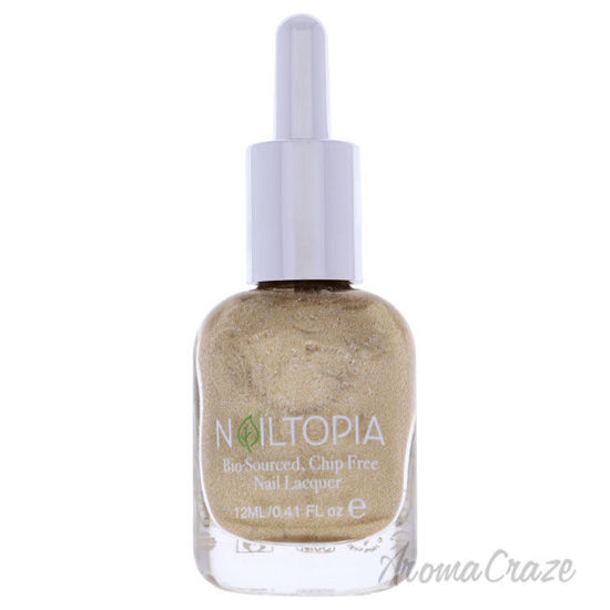 Picture of Bio Sourced Chip Free Nail Lacquer Liquid Gold by Nailtopia for Women 0.41 oz Nail Polish
