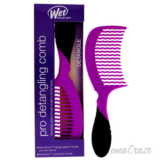Picture of Pro Detangling Comb Purple by Wet Brush for Unisex 1 Pc Comb