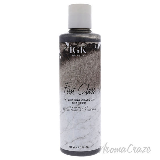 Picture of First Class Detoxifying Charcoal Shampoo by IGK for Unisex 8 oz Shampoo