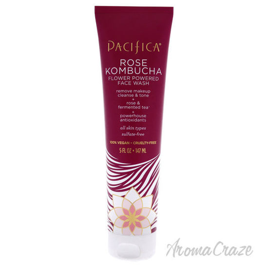 Picture of Rose Kombucha Flower Powered Face Wash by Pacifica for Unisex 5 oz Cleanser