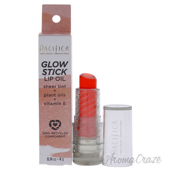 Picture of Glow Stick Lip Oil Pale Sunset by Pacifica for Women 0.14 oz Lip Oil