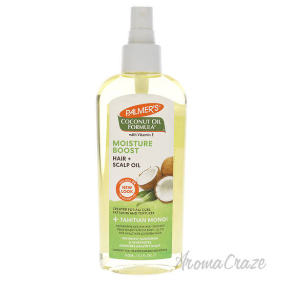Picture of Coconut Oil Moisture Boost Hair and Scalp Oil by Palmers for Unisex 5.1 oz Hair Spray