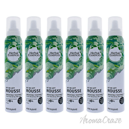 Picture of Herbal Essences Set Me Up Extra Hold Mousse by Clairol for Unisex 6.8 oz Mousse Pack of 6