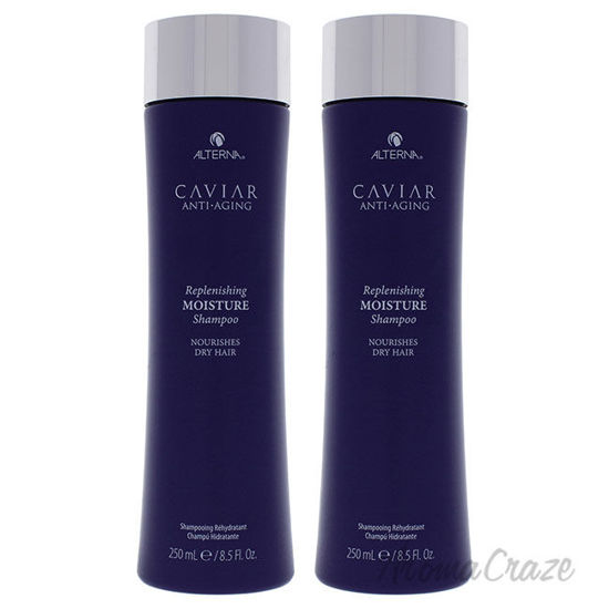 Picture of Caviar Anti Aging Replenishing Moisture Shampoo by Alterna for Unisex 8.5 oz Shampoo Pack of 2
