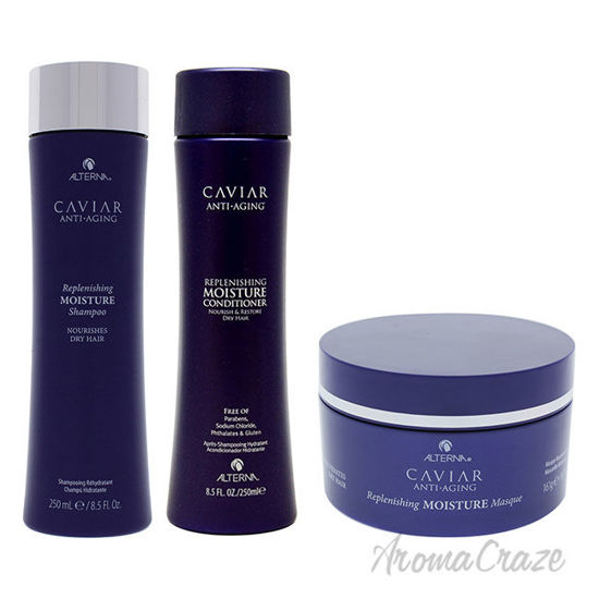 Picture of Caviar Anti Aging Replenishing Moisture Kit by Alterna for Unisex 3 Pc Kit