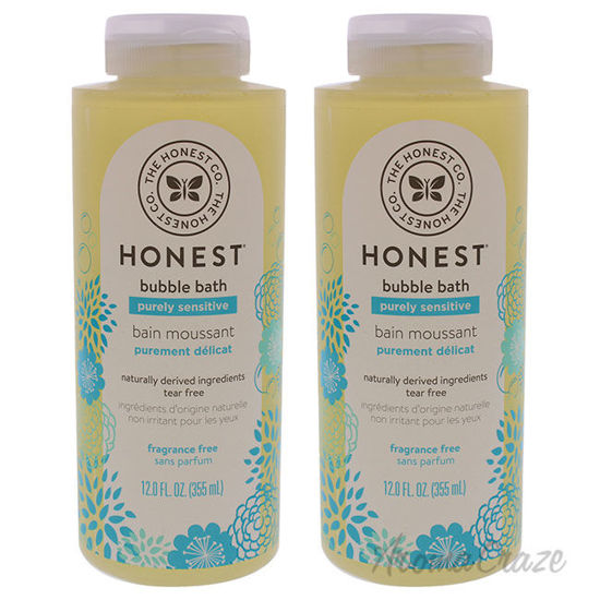 Picture of Bubble Bath Fragrance Free by Honest for Kids 12 oz Bubble Bath Pack of 2