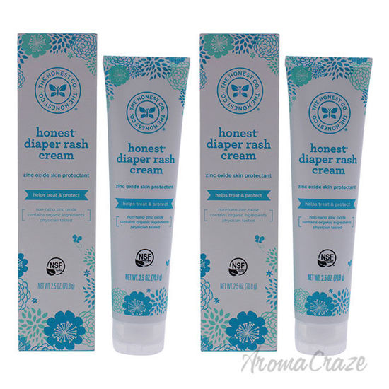 Picture of Honest Diaper Rash Cream by Honest for Kids 2.5 oz Cream Pack of 2