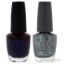 Picture of Nail Lacquer Kit by OPI for Women 2 Pc Kit 0.15 oz Nail Polish NL B61 OPI Ink, 0.5oz NL Z18 Lucerne Tainly Look Marvelous