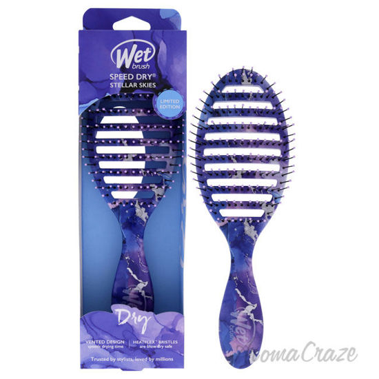 Picture of Speed Dry Stellar Skies Brush Violet Skies by Wet Brush for Unisex 1 Pc Hair Brush