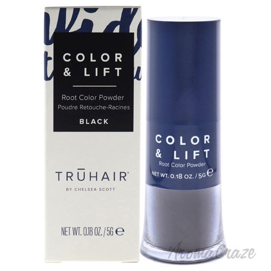 Picture of Color and Lift Root Color Powder Black by Truhair for Unisex 0.18 oz Hair Color