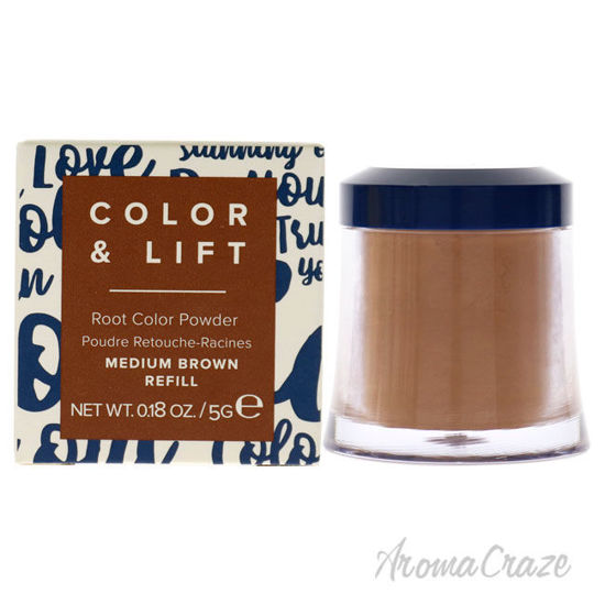 Picture of Color and Lift Root Color Powder Medium Brown by Truhair for Unisex 0.18 oz Hair Color (Refill)