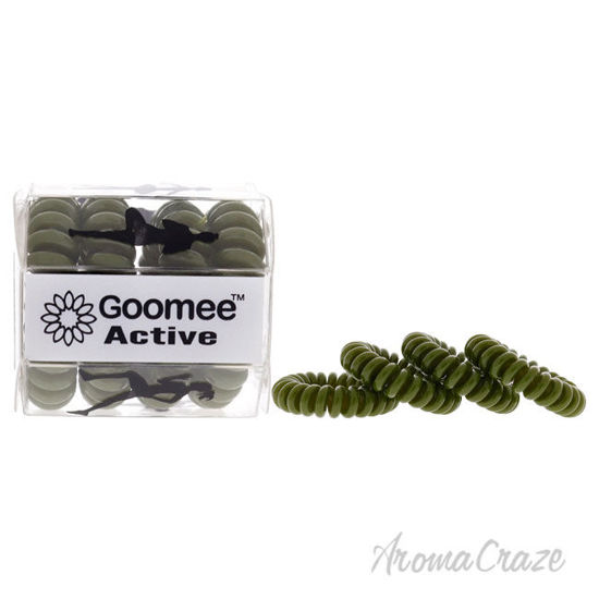 Picture of Active The Markless Hair Loop Set Green Tough As Turf by Goomee for Women 4 Pc Hair Tie