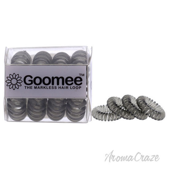 Picture of The Markless Hair Loop Set Charcoal by Goomee for Women 4 Pc Hair Tie