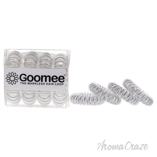 Picture of The Markless Hair Loop Set Snow Flake by Goomee for Women 4 Pc Hair Tie (Holiday Edition )